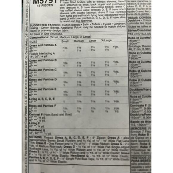 McCalls pattern 5791 toddler dress - Picture 4 of 7